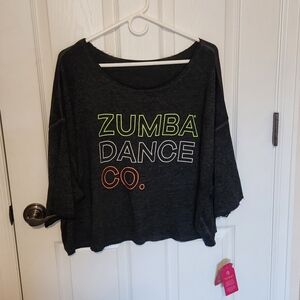 Zumba Dance Co. Oversized Top Size XL